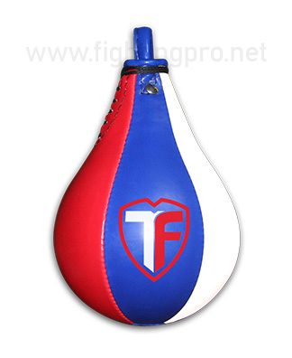 boxing-gym-sports punching spped bags-ball-white-red-blue